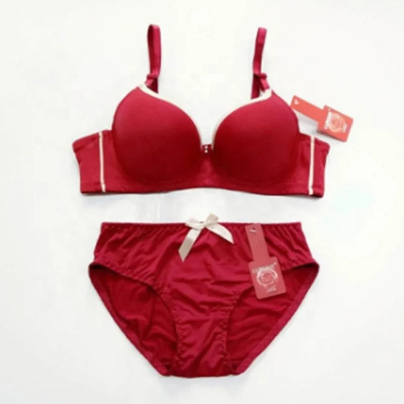 LUBUNIE women lingerie underwear women bra B cup sexy bras free sample bra & brief sets