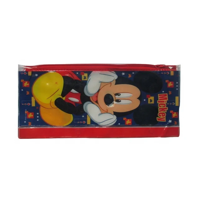 cartoon image PVC pencil bag for kids