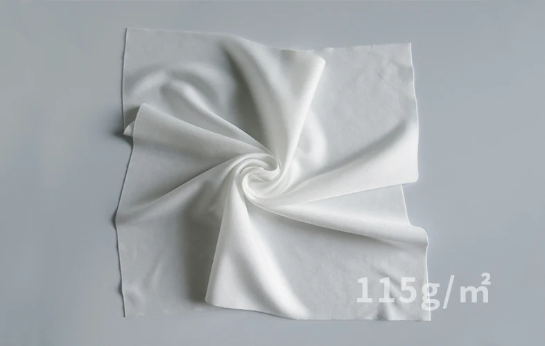 115gsm Class100 Industrial Pharmacy Lint Free Clean Room Cleaning 100% Polyester Cleanroom Wiper