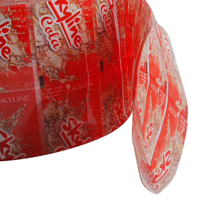 Customized PET/PVC/POF Plastic Shrink Wrap Bottle Labels/ Shrinkable Sleeve for Glass Bottle