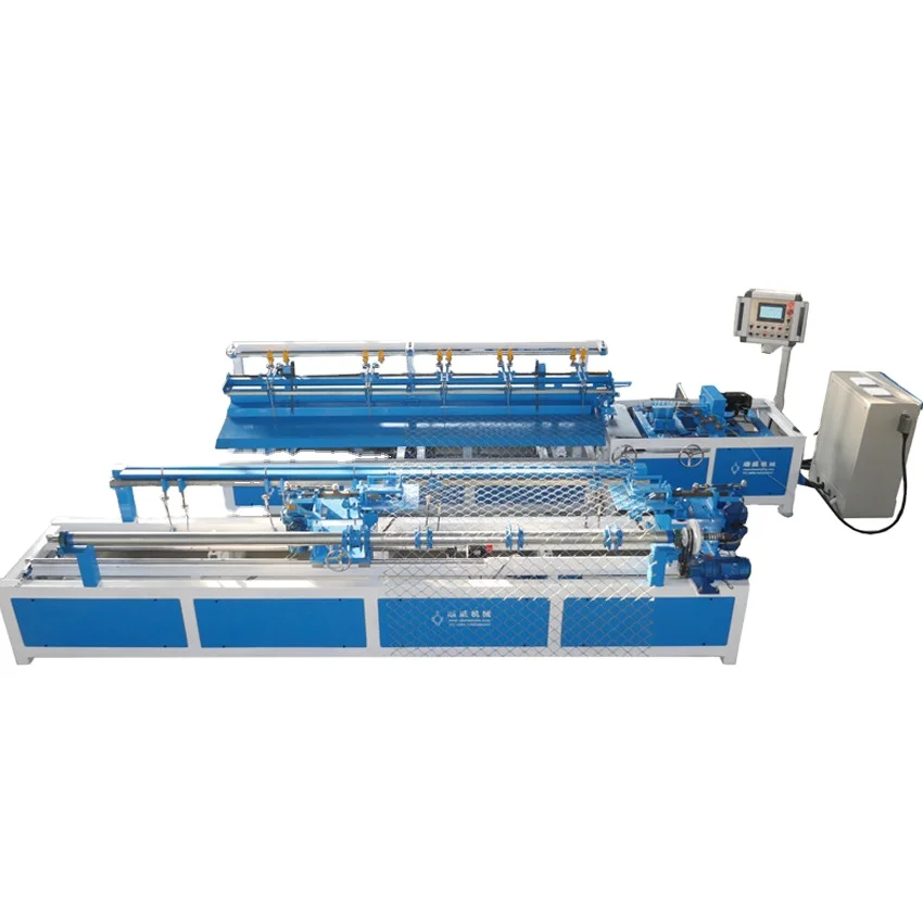 Automatic chain link fence making machine factory