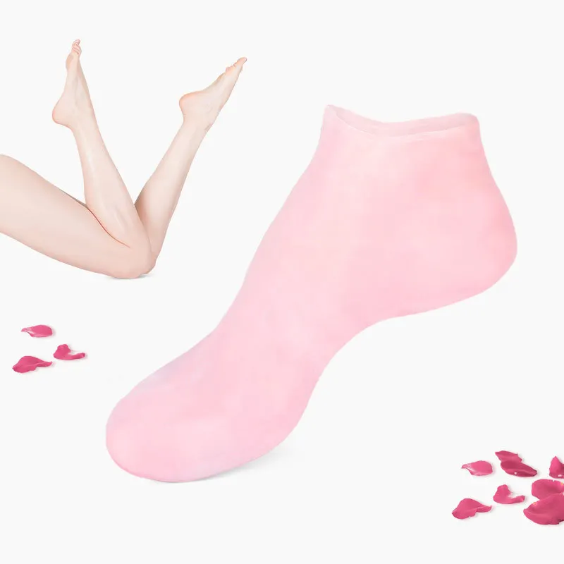 Supplier Gel Heel Socks Care Heel Silicone Foot Care Protector Massaging Heel Protection Cushion Pad