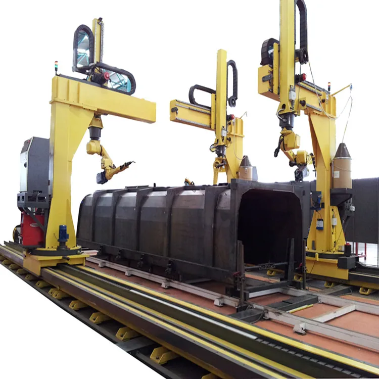 SHUIPO Welding Robot for Special Vehicle MIG MAG for container Trailer series