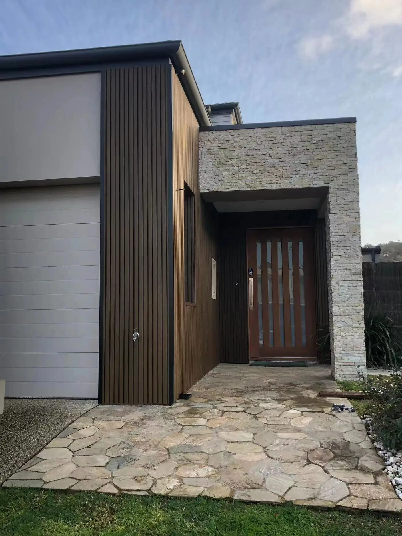 Hot selling 219*26 co-extruded WPC wall panel