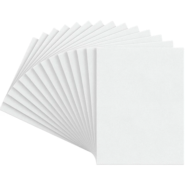 Blank Canvas painting board Panels  9x12 inch 12pack for Children