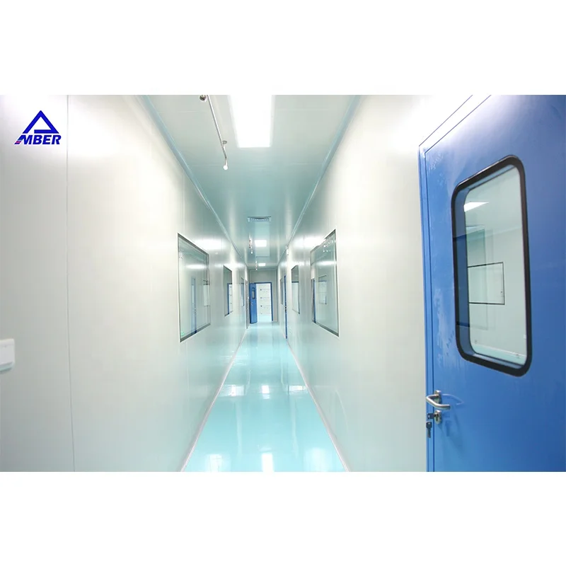 Modern Design Class 7 8 sandwich panels for clean room Easy Installation clean room panel for Warehouses