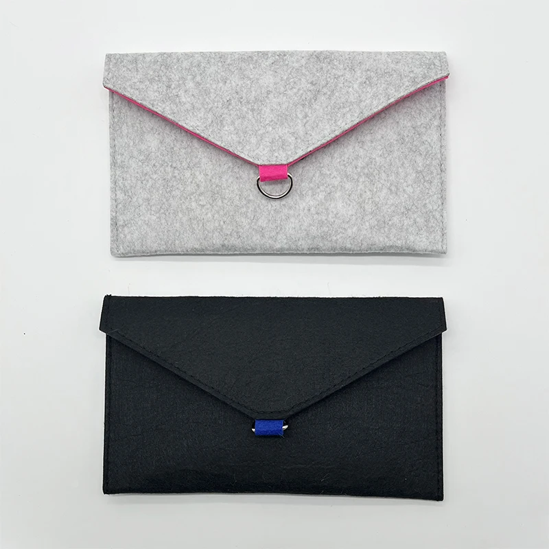 Felt document bag Business office archive bag Conference Felt document storage bag