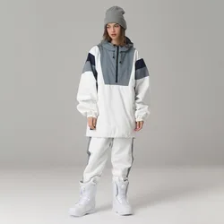 New Style Outdoor Mens Snowboarding Jacket And Pants Mens Snowboarding Outfit Waterproof Windbreaker Snow Jacket And Trousers