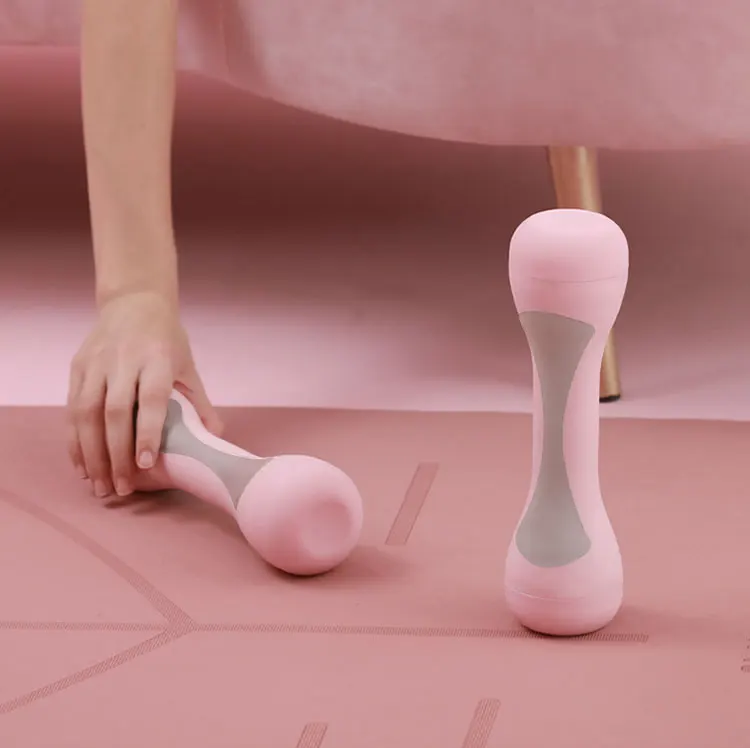 2022  Hot Sale 1-2kg New Design Women Gym Home Use Adjust Dumbbell Set