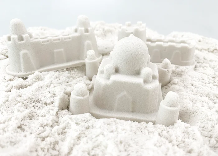 Magic sand 1kg White color Winter molding sand play sand suppliers bulk wholesale