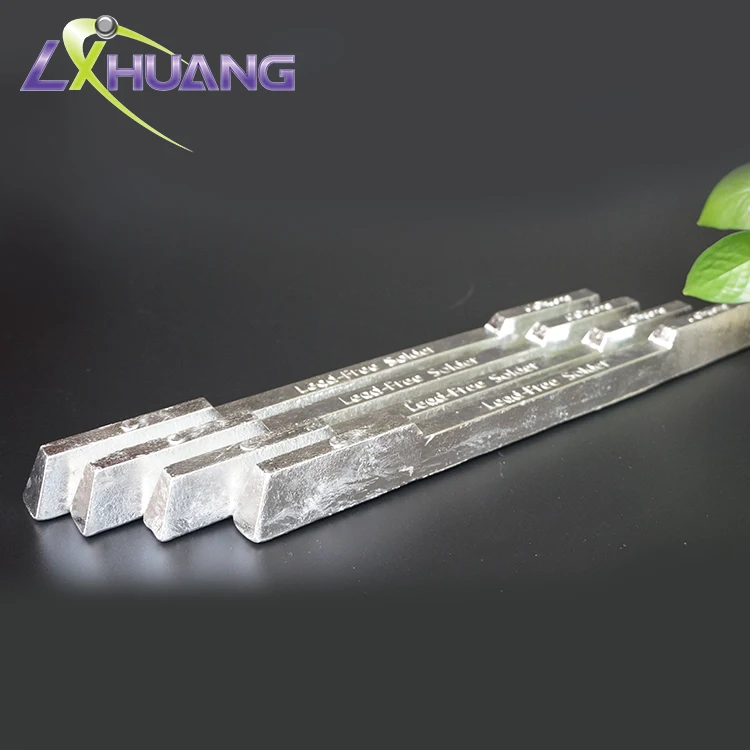 Lichuang tin bismuth solder bar sn42/bi58 low temperature melting point lead free welding rod for electronicproducts