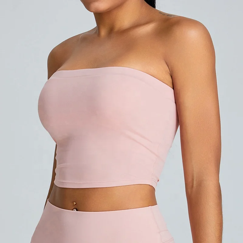 Women Stretchy Compression Soft Comfort Quick Dry Wire Free Sports Bra