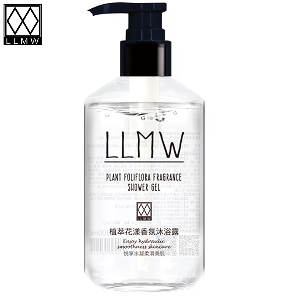 LLMW private label Plant Extract Flower Fragrance Shower Gel