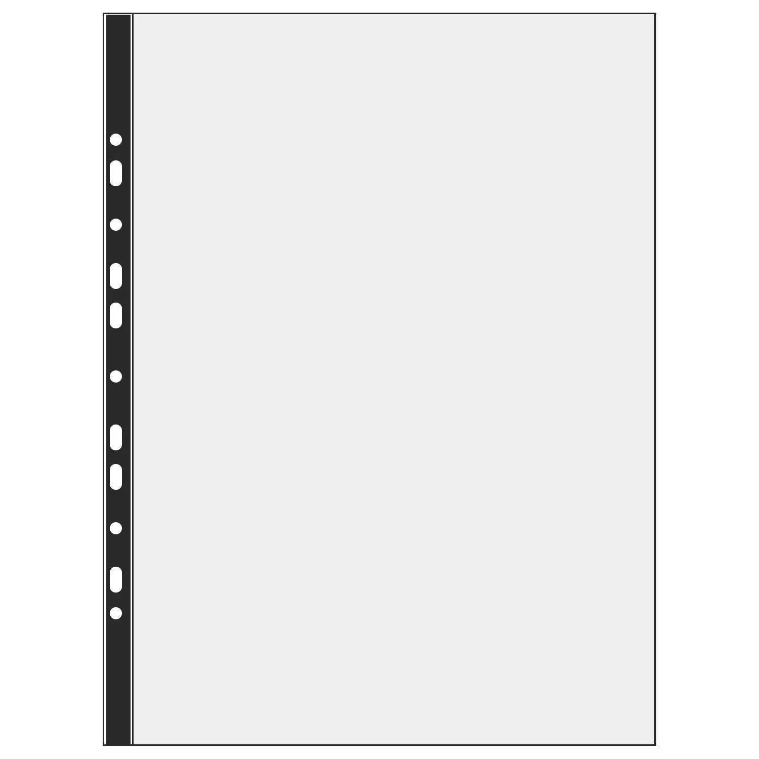 Прозрачные протекторы из полипропилена A3 Размер 11 прозрачные пластиковые рукава боковая загрузка водонепроницаемый протектор
