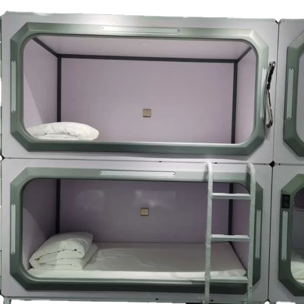 WIMI Modern Single Sleeping Capsule Bed Furniture Sets Sleeping Pod Smart Capsule Bed