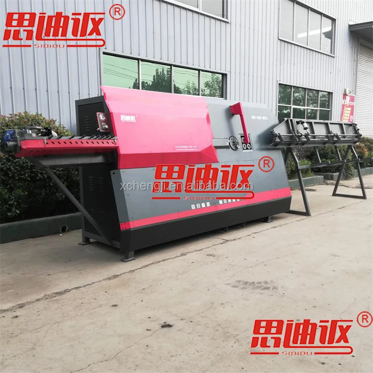 STWQ4-12A 4-10mm CNC automatic steel wire bar rebar stirrup bender  iron rebar stirrup bending machine