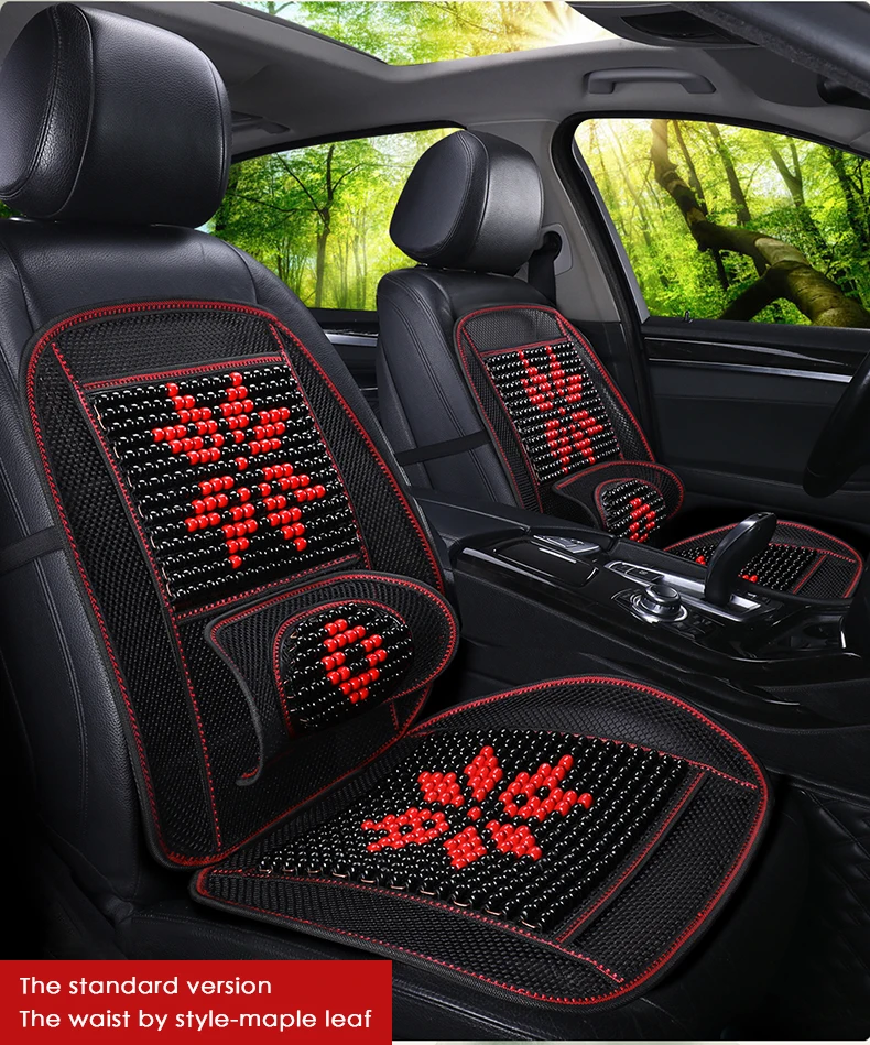 Wood Bead Automobile Cushion in Summer