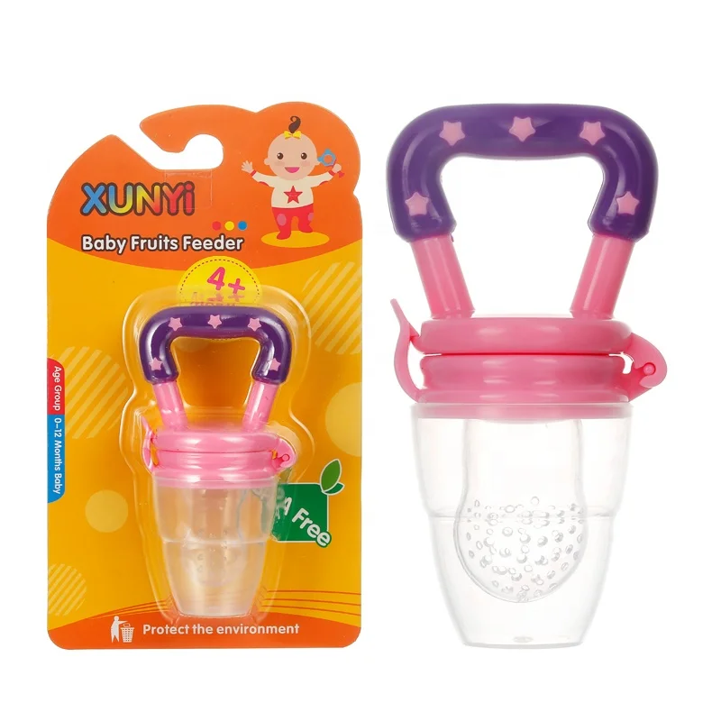 Baby Bottle Feeding Fruit Vegetable Music Newborn Food Supplement Bite Juice Feeder Baby Nimbler Pacifier For Fruit Portable