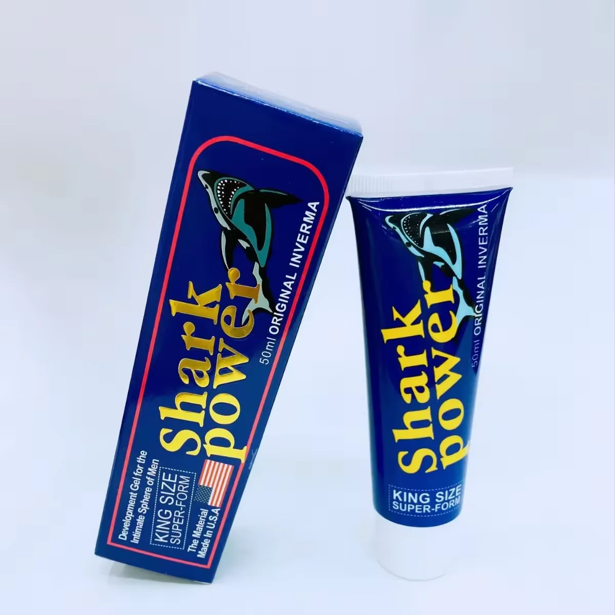 High Quality Adult Products Regain Confidence Male With Topical Massage Augmentation Shark Power Cream Body Care Cream For Men