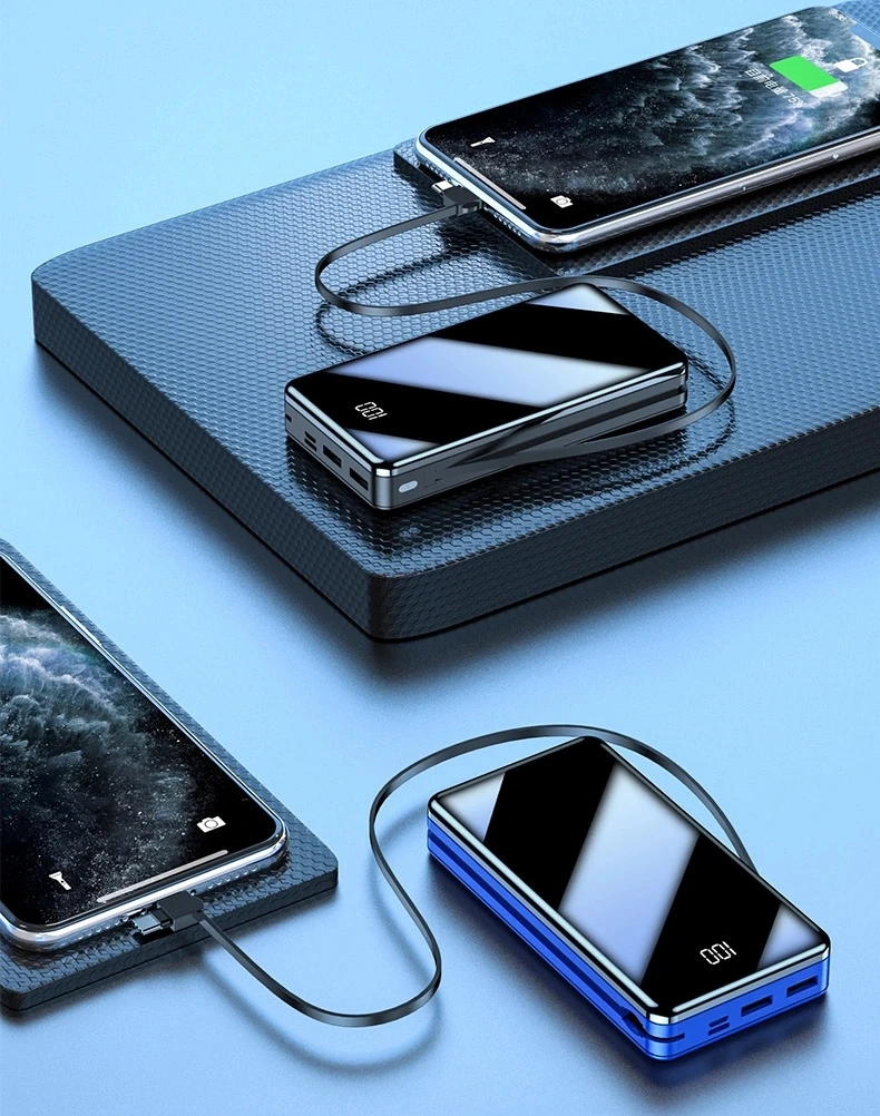 LAIMODA trending portable pawer bank Mobile Charger power bank 20000 mah portable power banks powerbank 20000mah Power+Banks