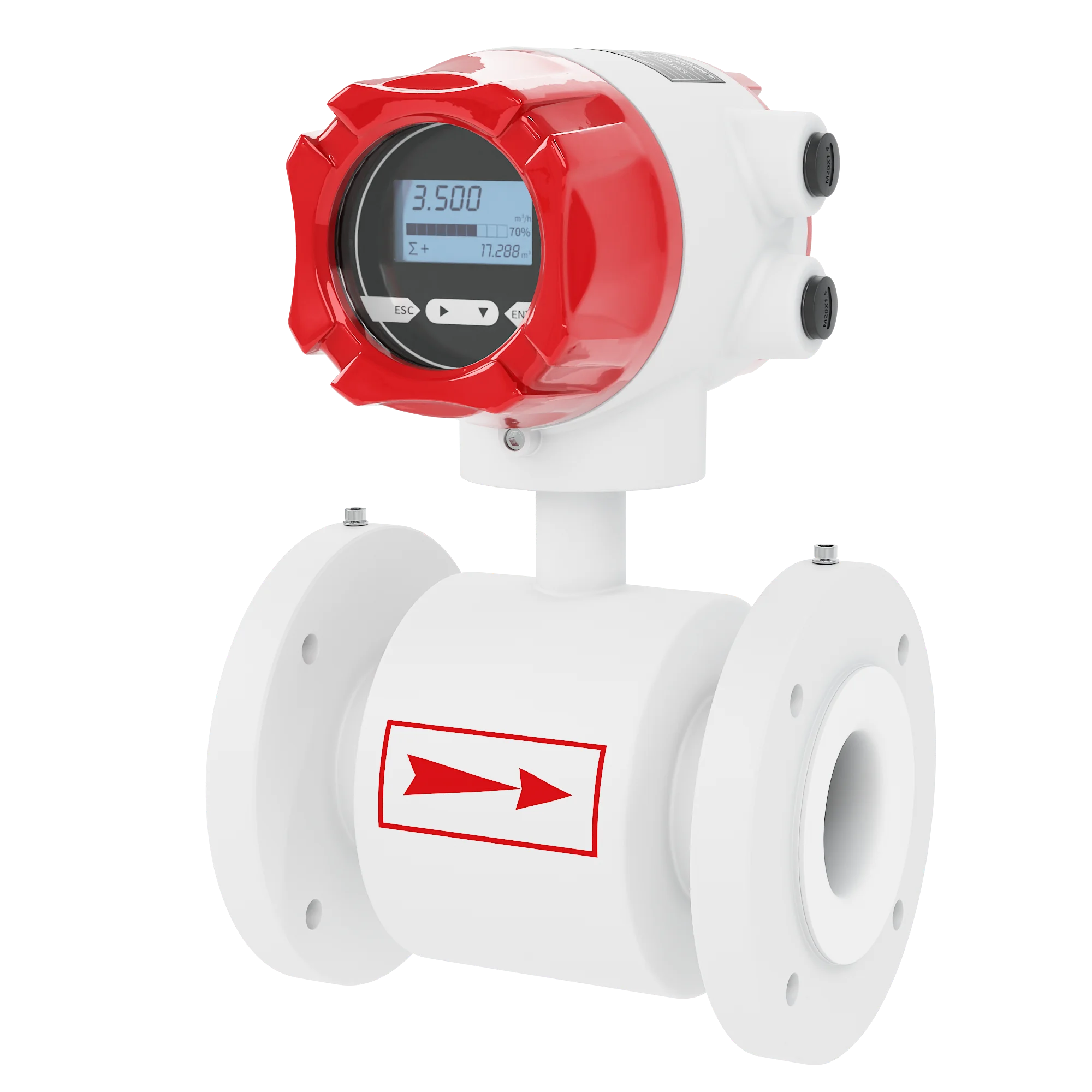 High Quality Custom Flow Meter Electromagnetic Magnetic Flowmeter