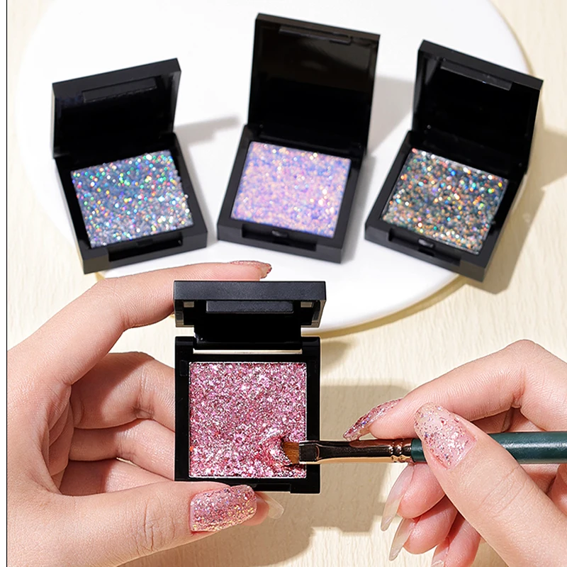 Free Sample Professional Salon Nails Glitter Solid Gel Nail Polish