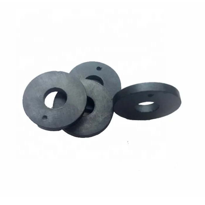 High Quality Black Magnet Multipole Ferrite Ring Magnet for Electric Motor D100*60*10