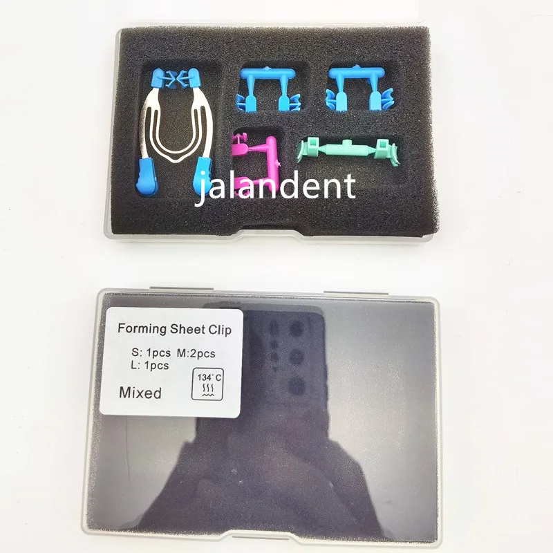 Factory Price  Dental Forming Sheet Clip Mixed Kit Autoclave Forming Sheet Matrix Bands