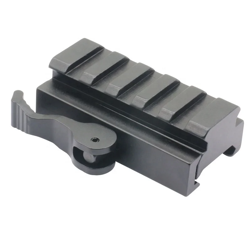 Quick detach 20mm Rising Mount Sight Adaptor Scope Riser