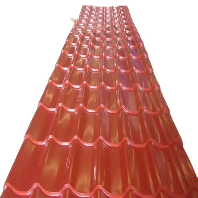 55% GL PPGL Galvalume corrugated steel sheet Aluzinc Coating Roofing Sheets House Roof Wall