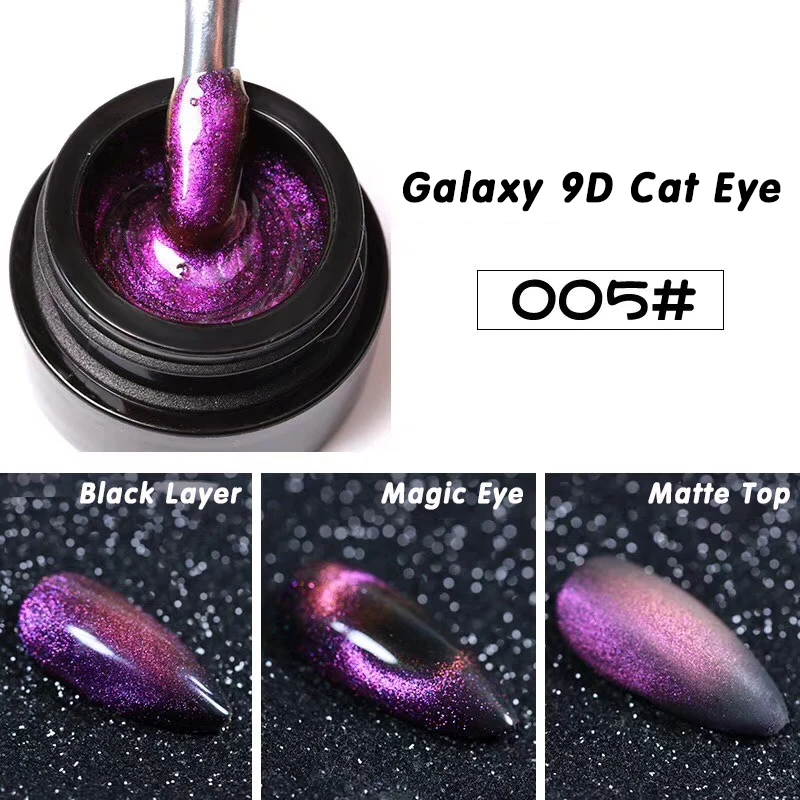 New Nail Art High Glossy Long Lasting 15ML Bottle 3D 5D 9D Cat Eye Gel Nail Polish