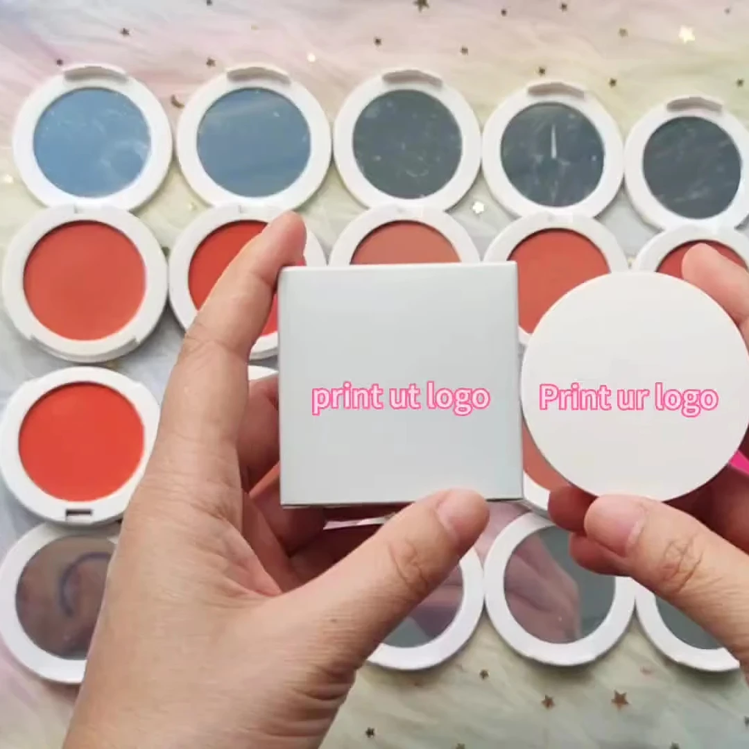MLM Makeup Supplier Custom Logo Shiny Pearl Vegan Waterproof Long-lasting Setting Powder Cruelty Free Blush