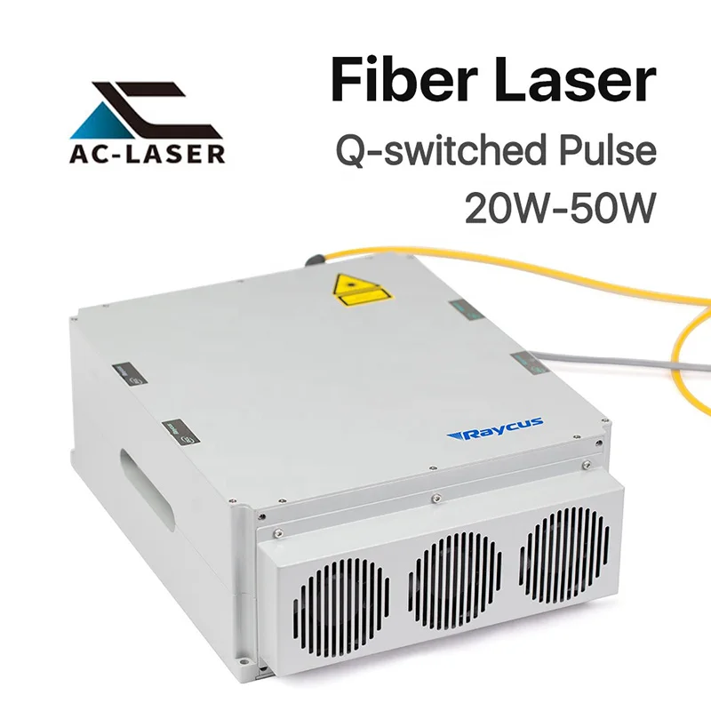 Accurate power meter laser source 1064nm for marking machine Raycus fiber lasers laser source