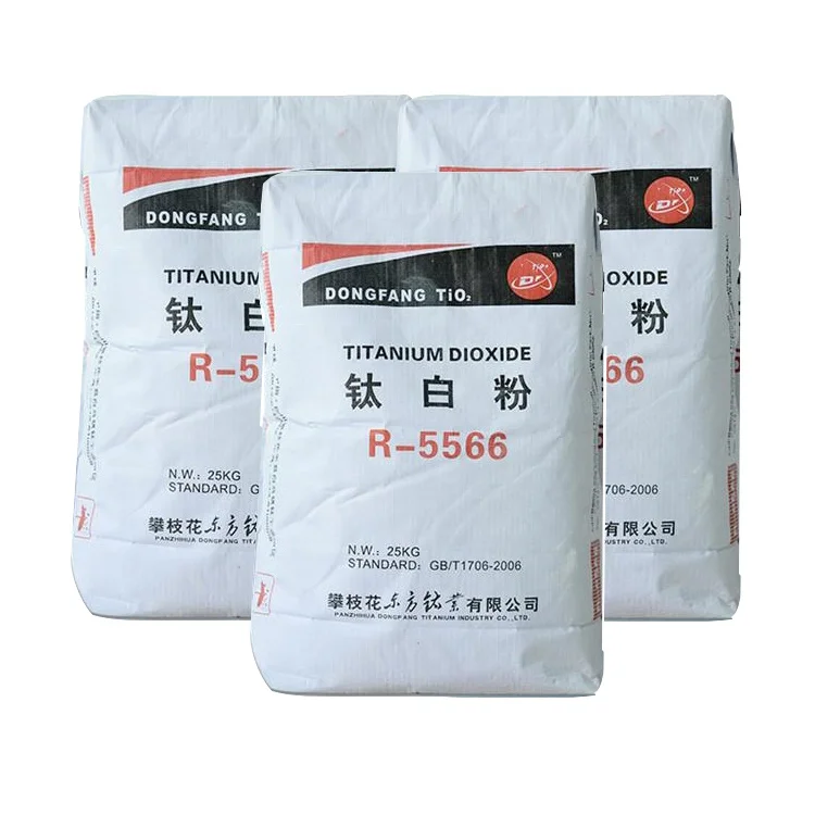 R5566 Rutile Grade TiO2 Titanium Dioxide for Paint Ink Plastic