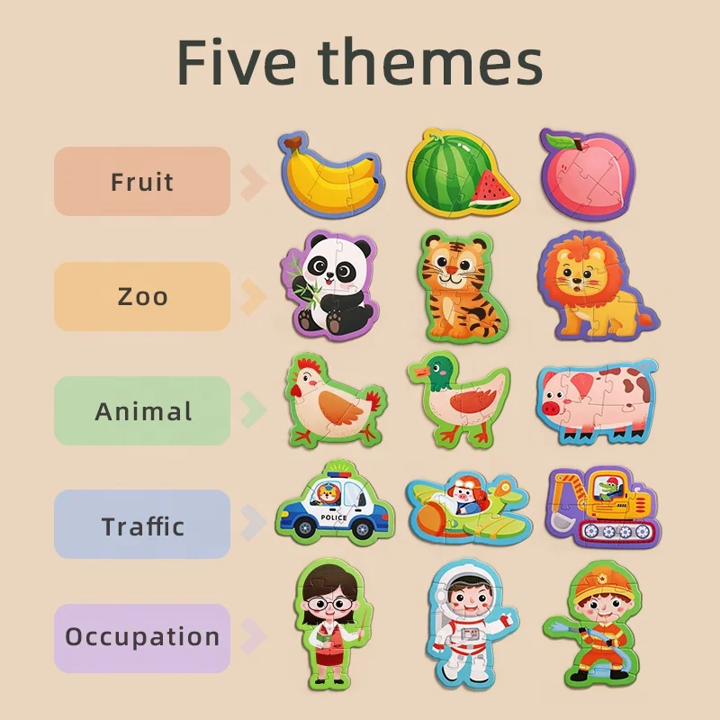 Top quality custom children jigsaw puzzle games for kids customized jigsaw puzzles