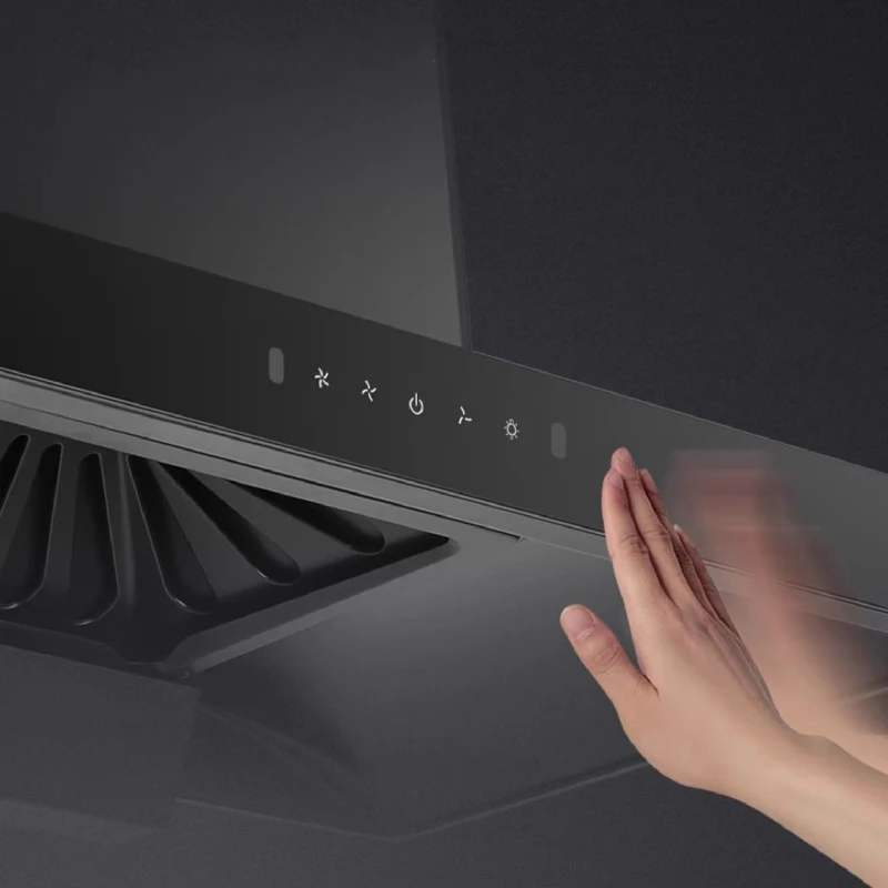 household 900mm Range Hood Smart Smoke Extractor Hood Cooker Chimney Exhaust Range Hood For Kitchen