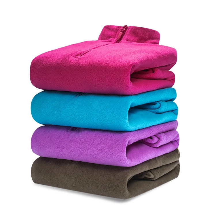 Customized outdoor new trend fleece jackets men and women warm fleece sweaters