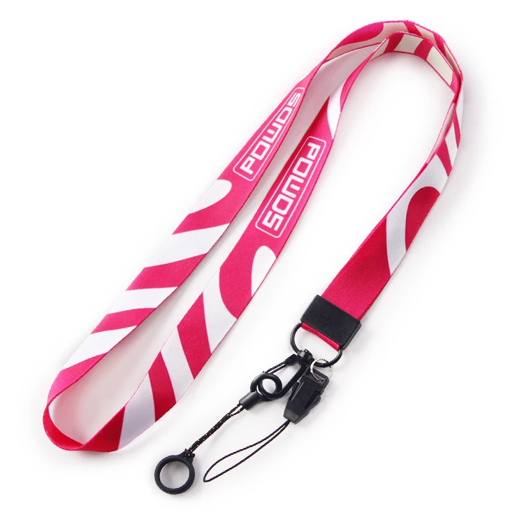Customize Logo Polyester Lanyard Breakaway Neck Lanyard With Id Card Holder Wholesale Factory Free Sample Cute Fashion Lanyards