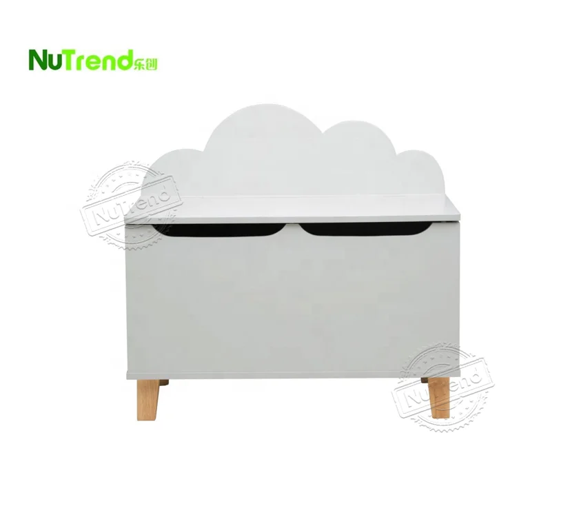 MDF white Organizer Chest Cabinet Wooden Children Kids Teen Storage Toy Box Kids Furniture Set