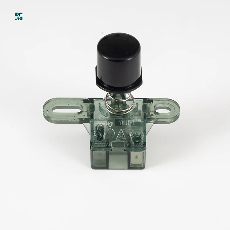 1A 125V 250V Mini Push Button Switch 1 Position Locking Onoff Push Button Keyboard Switch