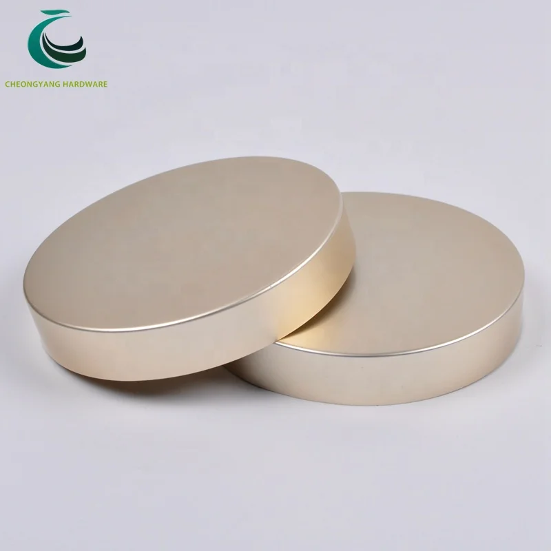 
70/400 custom cosmetic metal aluminum plastic cream screw top jar cap lid 