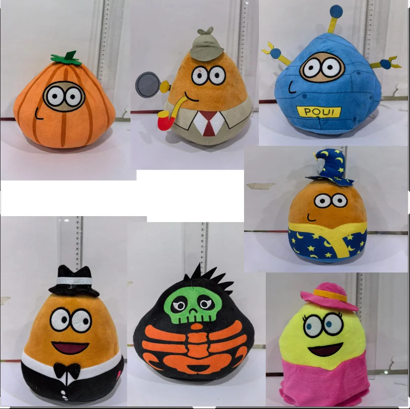 Индивидуальный размер этикетки упаковка оптом мой питомец инопланетянин Pou Plushie мягкие игрушки Мягкая кукла игровой персонаж игрушка