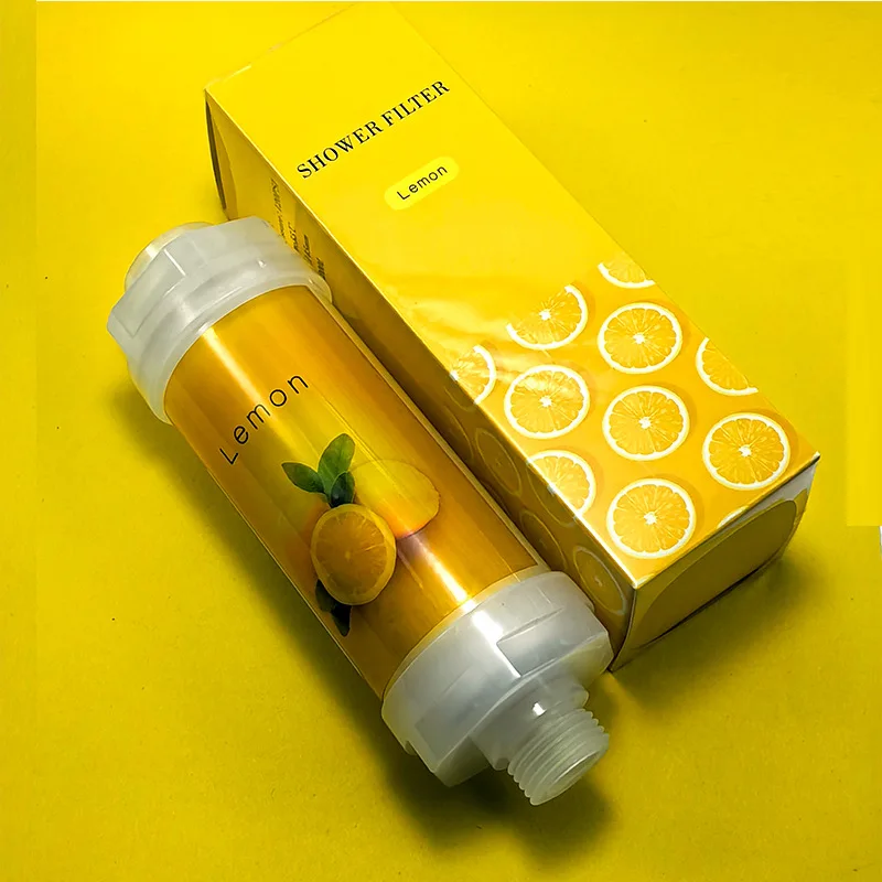 Home Scent SPA Aroma Vitamin C Shower Filter for Bath Anti-aging Skin Care Removing Chlorine  Rose Lemon Lavender Fragrance