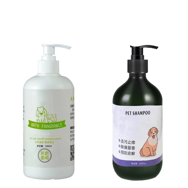 16oz Organic Natural Smooth Mild Deodorizing Pet Cleaner Product Cat Dog Wash Shampoo Eliminates Smell Pet Shampoo
