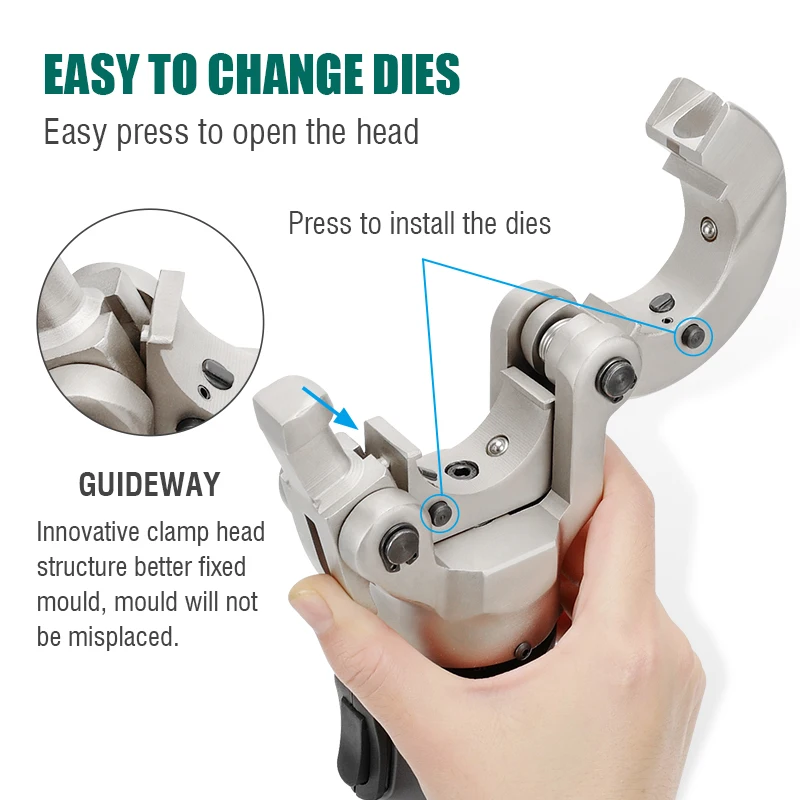 PA-1632 Electric Battery Powered Hydraulic Crimping Tool For Pex, Aluminum Plastic Pipe Tube