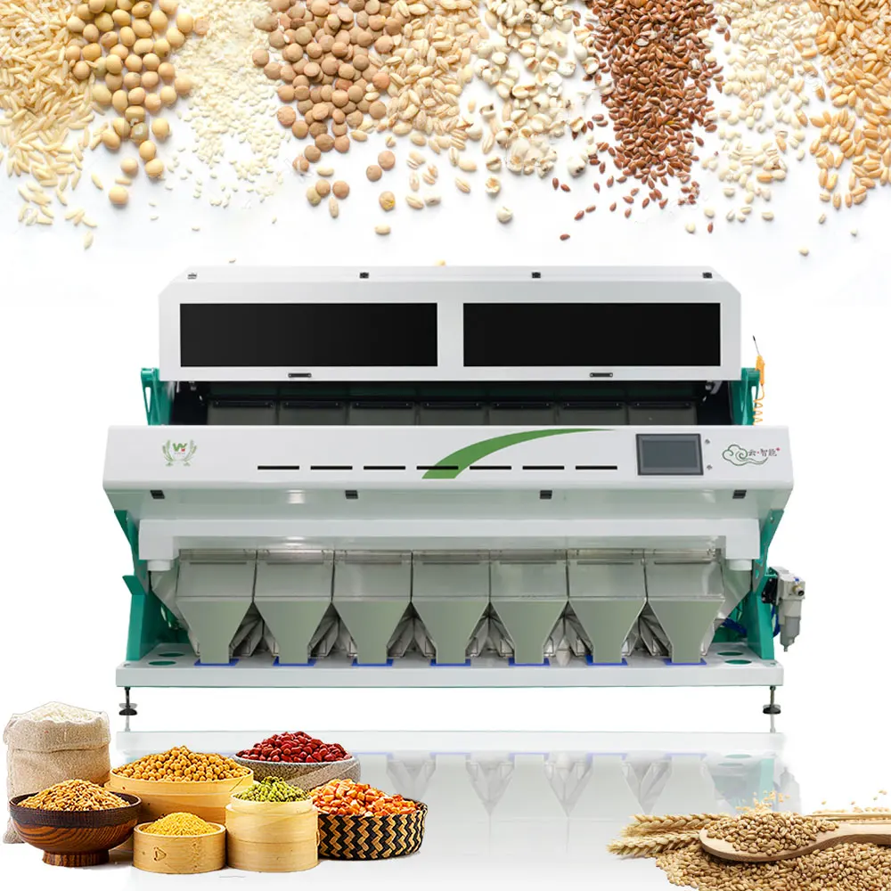 Automatic newest CCD tea white black  pepper Color sorter separator machine for grain