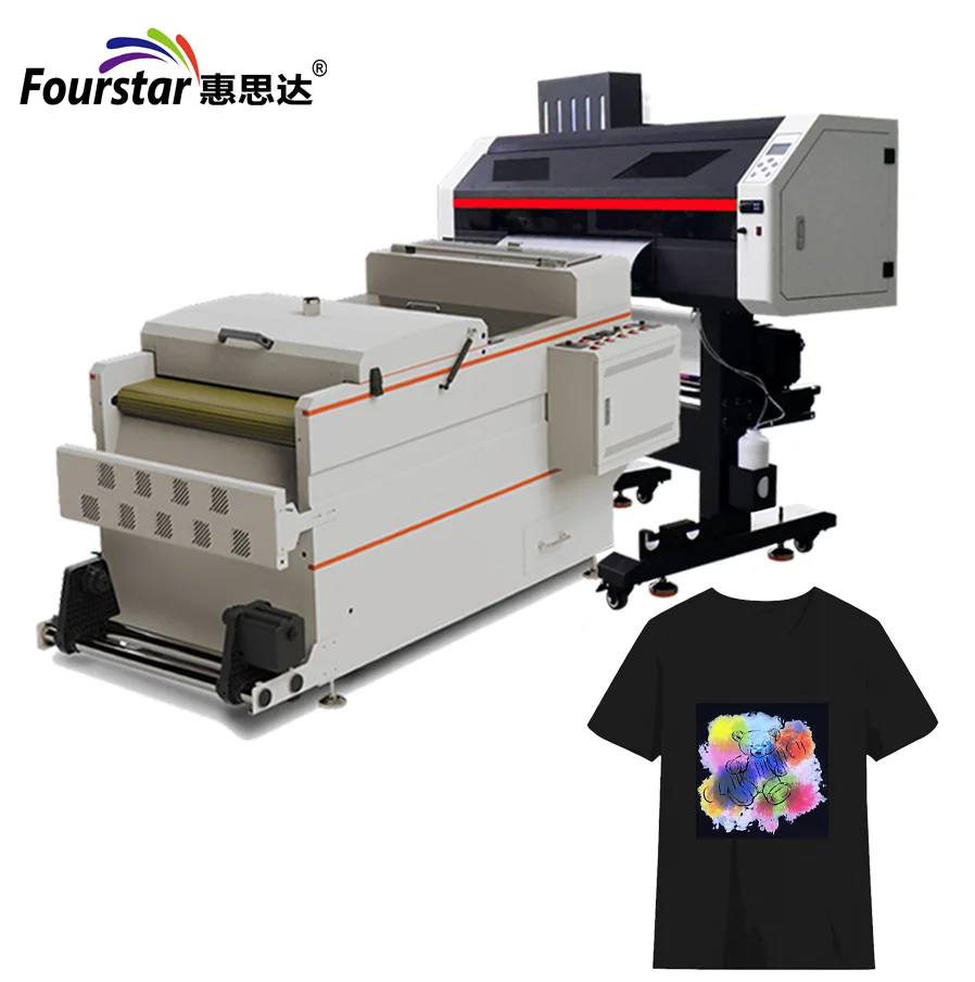 60 Cm Inkjet Dtf-printer Maker Transfer Printing Pet Film Vinyl Dtf Digital Ink Jet T-shirt Printers For Garment