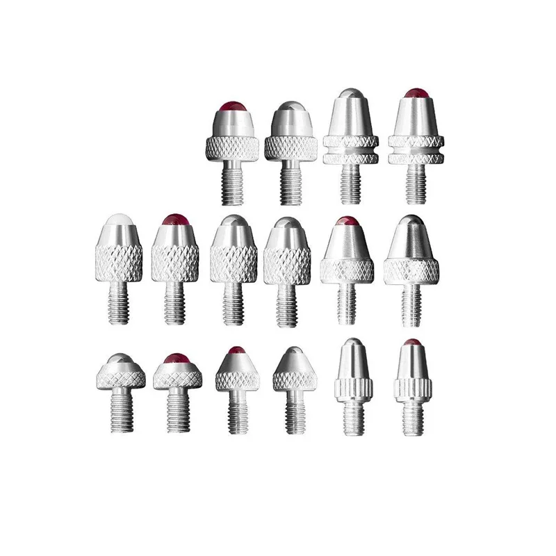 Custom M2.5 Dial Indicator Ball Probe Alloy Ball Probe Non Standard Universal Ruby Ball Probe