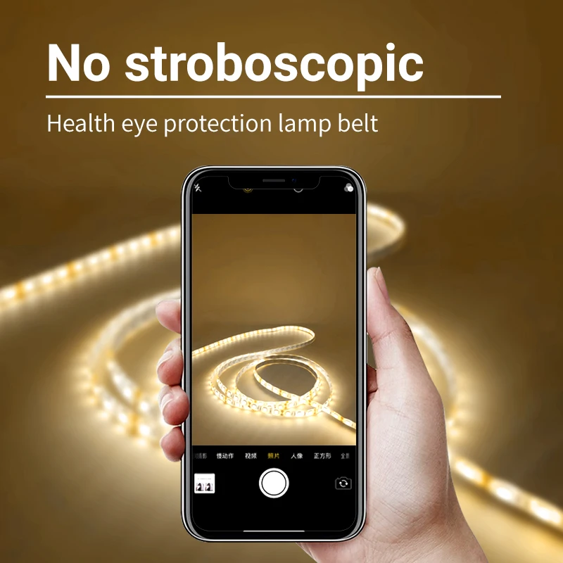 RGBW wifi wireless  color changing led christmas lights IP65 smart strip lighting