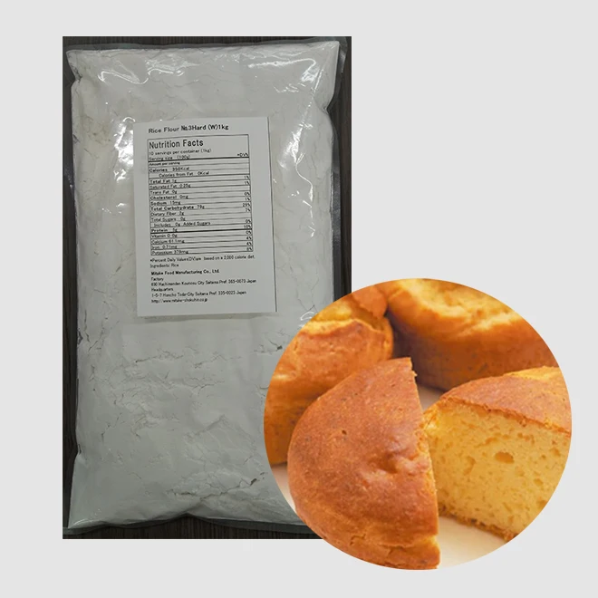 High Quality Domestic Raw Materials Health Baking Powder Gluten-Free White Bread Flour